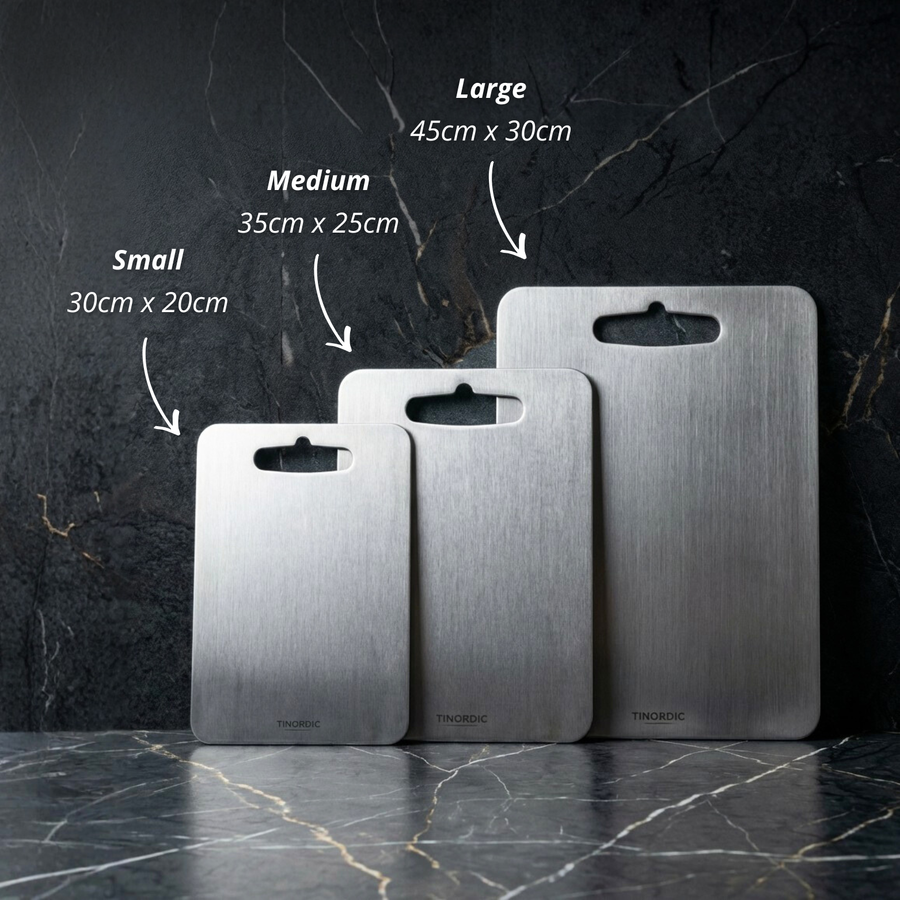 Tinordic™ 100% Pure Titanium Cutting Board